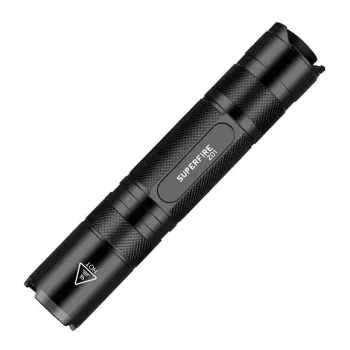 UV-Taschenlampe Superfire Z01 365 nm USB – handliche UV-Lampe mit 365 nm Wellenlänge, wiederaufladbar per USB