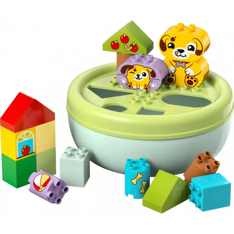 LEGO DUPLO Formensortierer Welpenhaus 10441, 17 Teile, für Kinder von 1½–5 Jahren