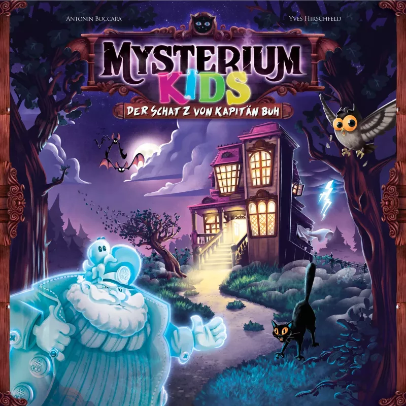 Mysterium Kids: Der Schatz of captain Buh, Brettspiel