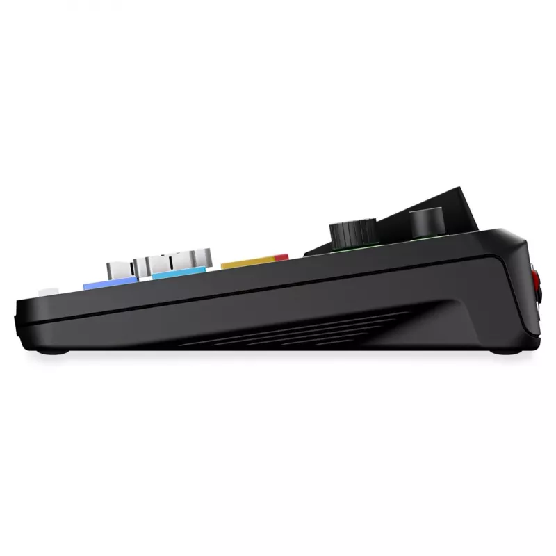 Studio-Controller RØDE Caster Duo Schwarz — 2 Combo XLR/TRS, 2 TRS Line-Ausgänge, 48 kHz, 24-Bit, Touchscreen, Wi‑Fi, Bluetooth