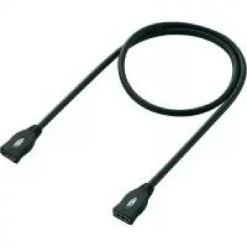 HDMI-Verlängerungskabel SpeaKa professional 1m Schwarz — 1x HDMI-Buchse auf 1x HDMI-Buchse