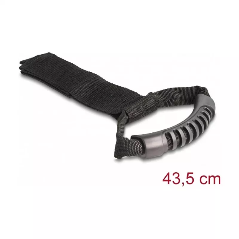 DeLOCK Tragegurt L 435 x B 50 mm schwarz 2 Stück
