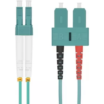 Helos - LWL-Patchkabel - SC Duplex-Modus - LC Duplex-Modus - 20 m - 50/125 Mikrometer - OM3