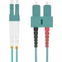 Helos - LWL-Patchkabel - SC Duplex-Modus - LC Duplex-Modus - 20 m - 50/125 Mikrometer - OM3