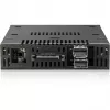 ICY DOCK - ToughArmor - MB834MK-B V2 - 2x M.2 NVMe zu 1x 3,5-Zoll-Schacht Wechselrahmen Metallschlüsselschloss SlimSAS 4i schwarz