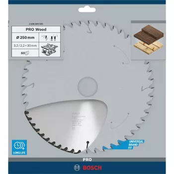 Bosch Optiline Wood Kreissägeblätter, 2,2 mm