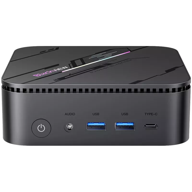 Mini-PC Schwarzview MP100 Pro I5-12450H 16GB 1TB W11 PRO Schwarz