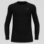 Odlo BL TOP Rundhalsausschnitt langarm ACTIVE WARM ECO Herren-T-Shirt, Größe M, schwarz