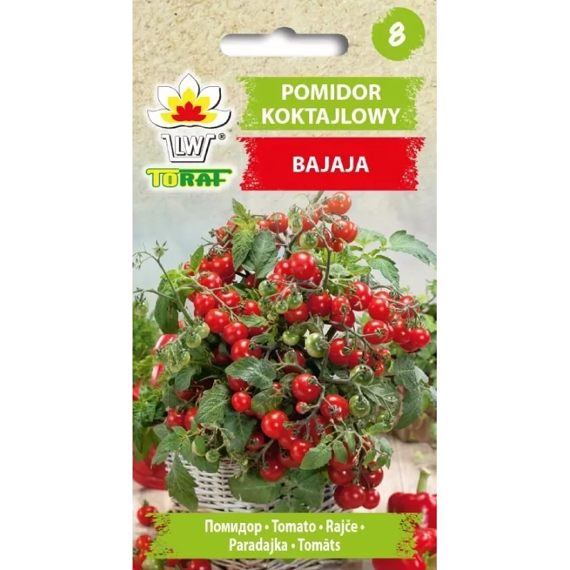 Bajaja Cherrytomate Toraf Gemüsesamen, 0,3 g Packung