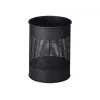 Mülleimer Durable 331058 15 L Rund Metall Anthrazit