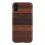 Smartphone-Hülle man and wood für iPhone X/XS — fango schwarz