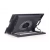 Laptop-Kühlpad Gembird NBS-1F17T-01, für Bildschirme bis 17 Zoll, 1×15 cm Lüfter, USB 2.0, 370×265×33 mm, 350 mA, schwarz