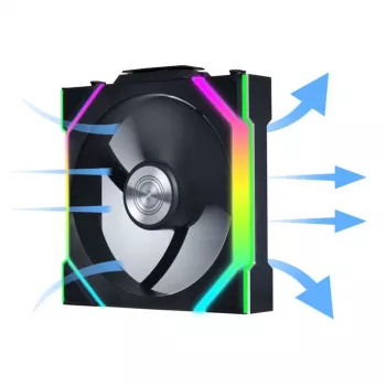Lian Li 12SL1W3B Schwarz