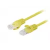 Lanberg PCU6-20CC-0100-Y Cat.6 UTP Patchkabel, 1 m, gelb, 10er-Pack