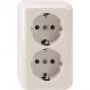 Steckdose CEE 7/3 Merten MEG2421-8719 Weiß