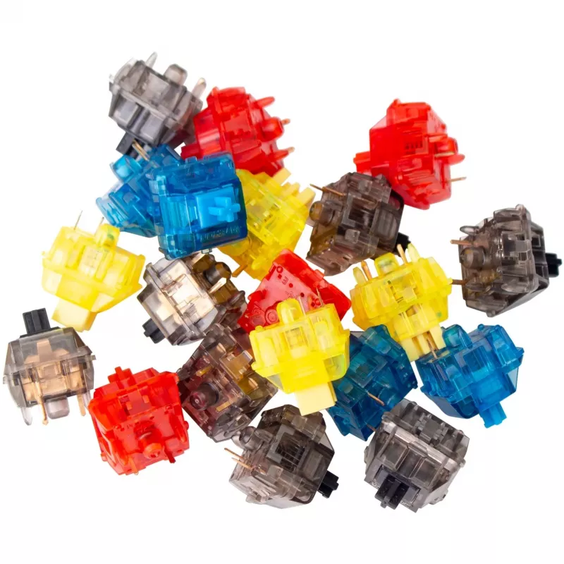 Tastatur-Schalter Keychron G36 Gelb Kunststoff Hot-Swappable