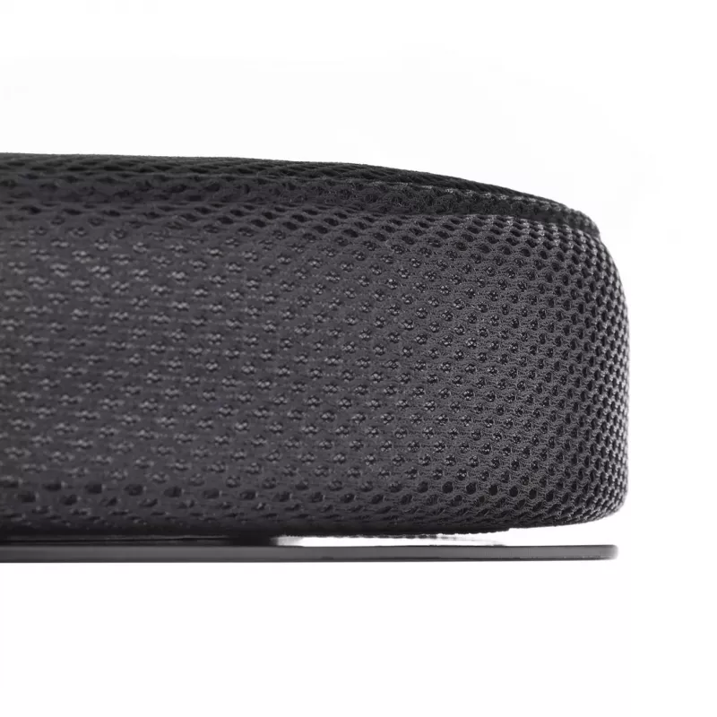 Orthopädisches Drehkissen ActionMed PO600AM — rundes Sitzkissen, 360°-Drehung, 1,5 kg, schwarz