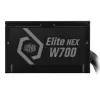 Netzteil Elite NEX White 700W 80+ Schwarz Mesh-Kabel