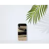 Handyhülle man and wood für iPhone XR — Weißes Ebenholz-Finish