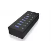 ICY BOX IB-AC618 USB 3.2 Gen 1 (3.1 Gen 1) Type-B 5000 Mbit/s Schwarz