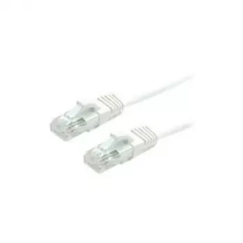 VALUE - Patchkabel - RJ-45 (M) zu RJ-45 (M) - 1,5 m - UTP - CAT 6a - vergossen - Weiß, RAL 9003 (21.99.1486)