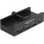 DeLOCK 64263 USB Hub Typ-A 5000 Mbit/s Schwarz