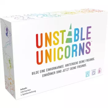 Unstable Unicorns, Kartenspiel