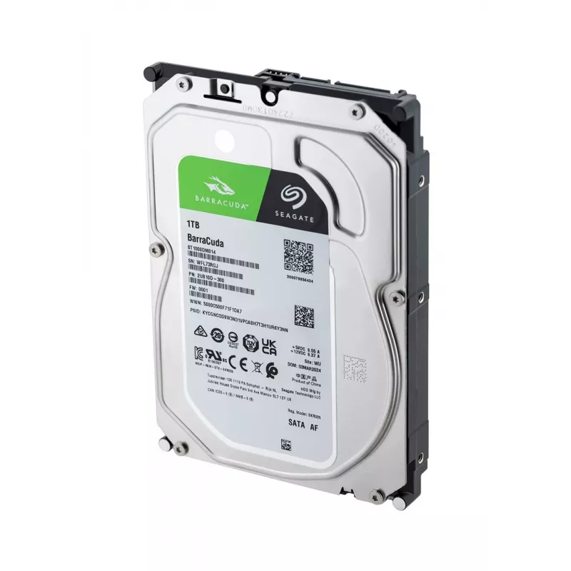Seagate Barracuda ST1000DM014 interne Festplatte 1 TB 7200 U/min 256 MB 3,5 Zoll Serial ATA III