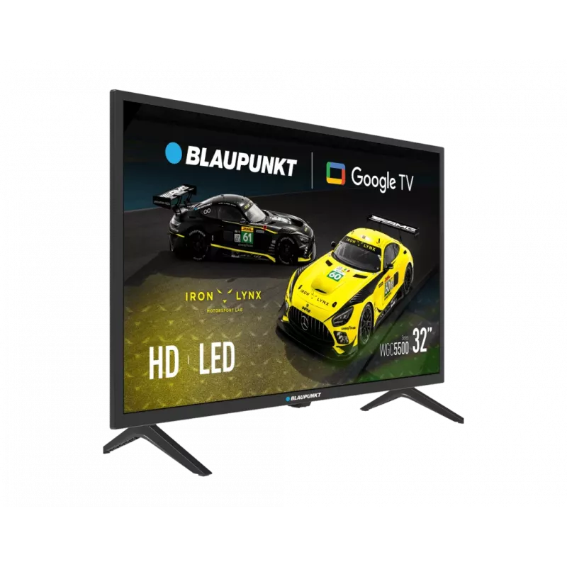 Blaupunkt LED TV | 32WGC5500S | 32 | Smart TV | Google TV | HD | Schwarz