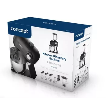 Standmixer Concept RM8000 - 1200 W Küchenmaschine, schwarz