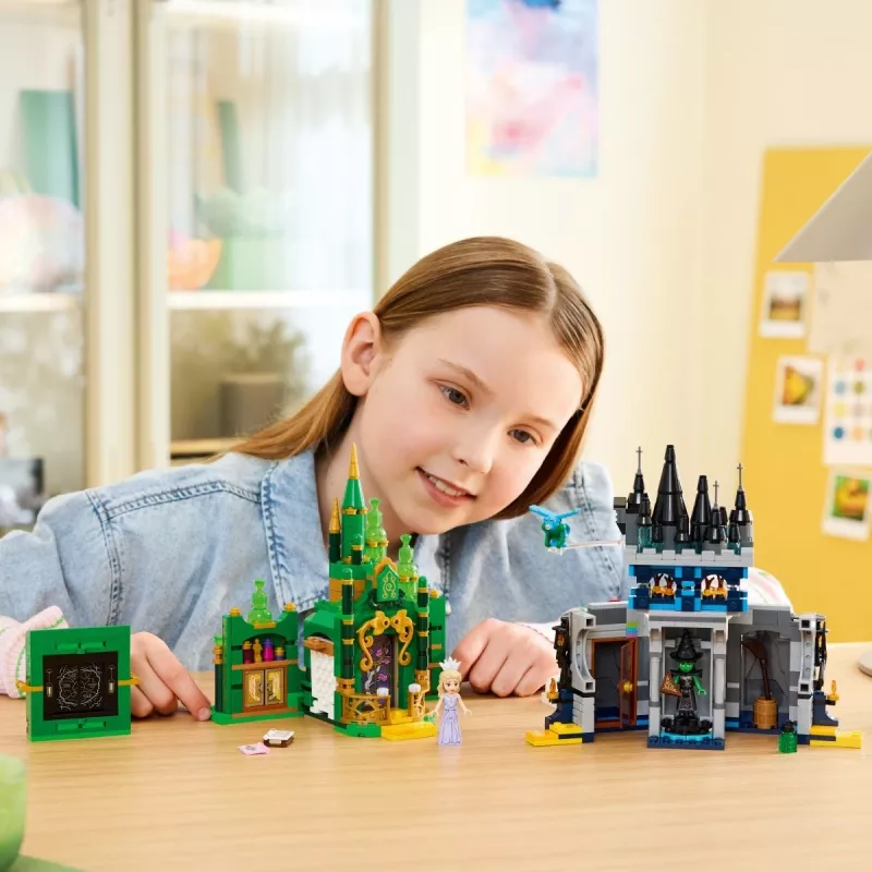 LEGO Bauset Wicked 75689 — Smaragdstadt und Kiamo Ko Schloss Spielset