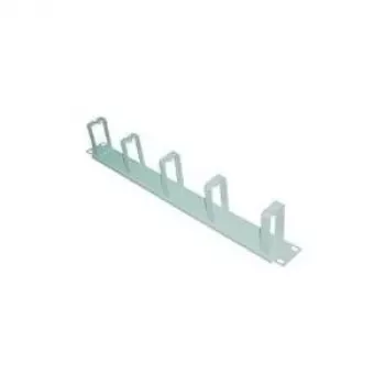 LogiLink - Kabelmanagement-Panel - Hellgrau, RAL 7035 - 1U - 48,3 cm (19)