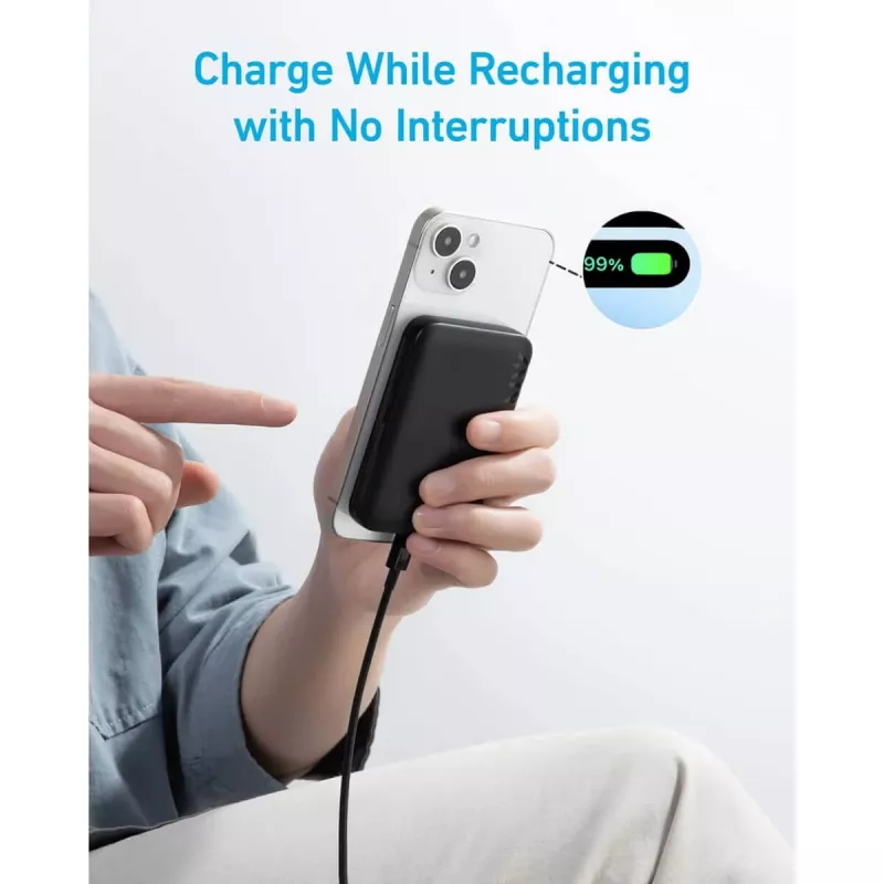 Tragbarer Ladegerät Anker 321 MagGo 5000 5000 mAh