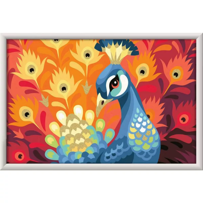 Mal- und Gießset Ravensburger CreArt Proud Peacock — Malset