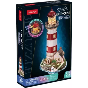 3D-Puzzle 72 Teile Laternen Nachtversion