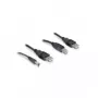 Kabelset USB-A / DC + USB-B 0,3 m DeLOCK 82461