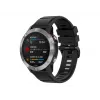 Silikonarmband FIXED für Garmin QuickFit 26mm Schwarz — Ersatz-Uhrenarmband 26 mm