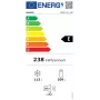 Kühlschrank INDESIT INKS1341S4E — 340L Gesamtvolumen (230L Kühlteil / 110L Gefrierteil), wechselbarer Türanschlag, Energieeffizienzklasse E