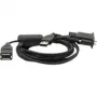 VM SERIES USB-Y-KABEL – USB/USB1-PORT AUF USB-TYP-A-STECKER 6 FT (1,8 m) HOST UND USB-TYP-A-BUCHSE 0,5 FT (0,15 m) CLIENT