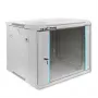 Rack-Schrank QOLTEC 19 Zoll 9U 600x500x600 Wand- oder Bodenmontage Servergehäuse