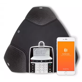 Konftel 300IPx - VoIP-Konferenztelefon - SIP v2 - Liquorice Black - für Konftel C50300IPx Hybrid