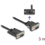 Serielles Kabel DeLOCK 88239 1,8m DB9 Stecker auf DB9 Stecker