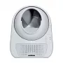 Selbstreinigende Katzentoilette Catlink Scooper Young, grau – 13 l, 600 × 580 mm, 12-V-Adapter