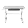 Ergo Office Kinder ergonomisch höhenverstellbarer Schreibtisch, grau, max. 100 kg, ER-417 2cz