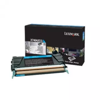 Lexmark X746A3CG - Toner Cyan - für X746de, X748de, X748dte