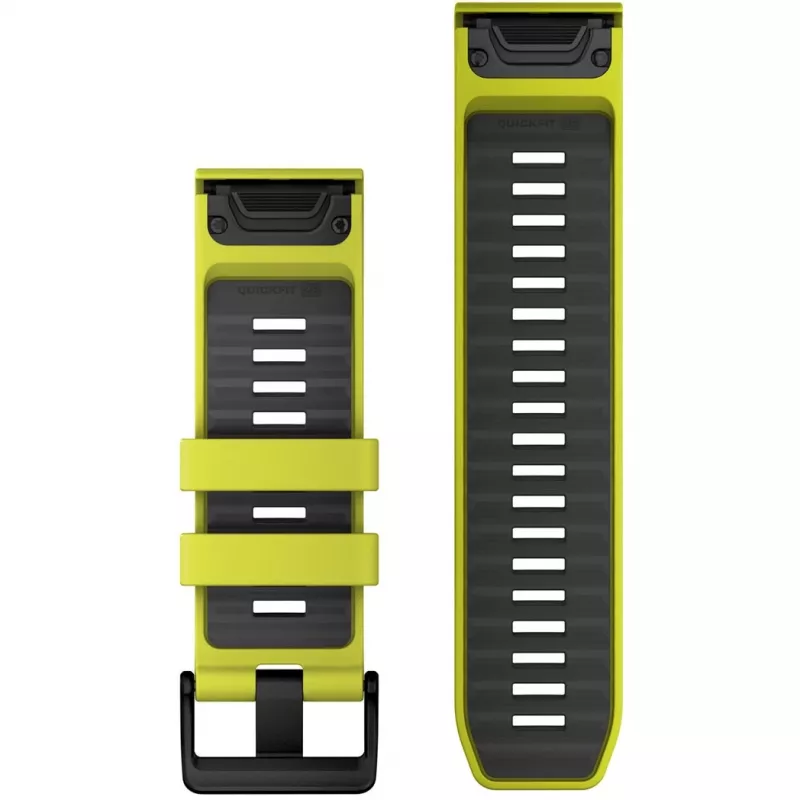 Band Garmin QuickFit 010-13393-08 Graphit Gelb