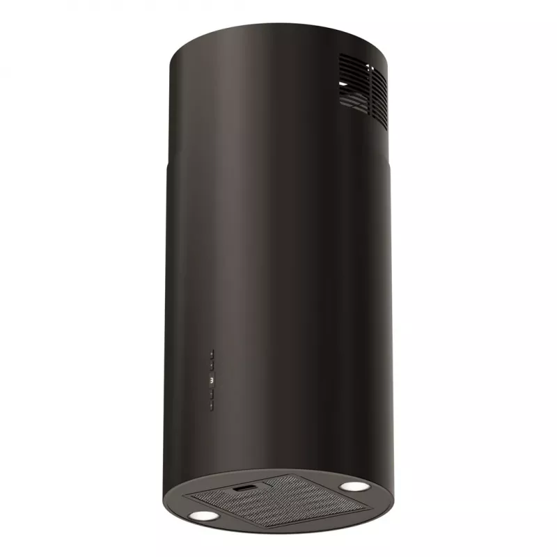 MAAN Elba2 39 cm schwarze Insel-Dunstabzugshaube