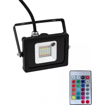 LED-Flutlicht EUROLITE FL-10 SMD RGB IP65 10W, kompakter Außen-RGB-Strahler