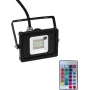 LED-Flutlicht EUROLITE FL-10 SMD RGB IP65 10W, kompakter Außen-RGB-Strahler