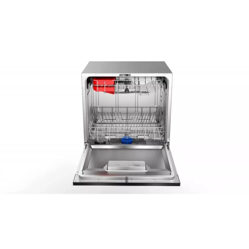 Geschirrspüler Toshiba DW-08T2EE(W)-PL, 8 Gedecke, Energieeffizienzklasse F, 49 dB, 55×59×50 mm